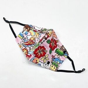 NEW Nani Island canvas cotton face mask for kids